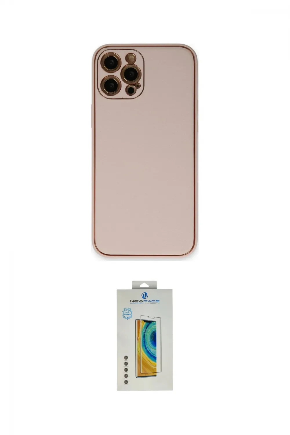 ieg™ iPhone 12 Pro Max Kılıf Yadigar Klasik - Siyah Polymer Nano Ekran Koruyucu