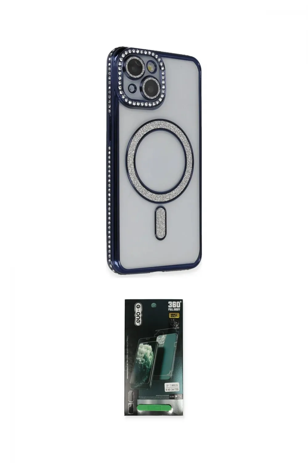 ieg™ iPhone 13 Kılıf Zirve Doku Prime - Şeffaf 360 Full Body Arka Koruyucu