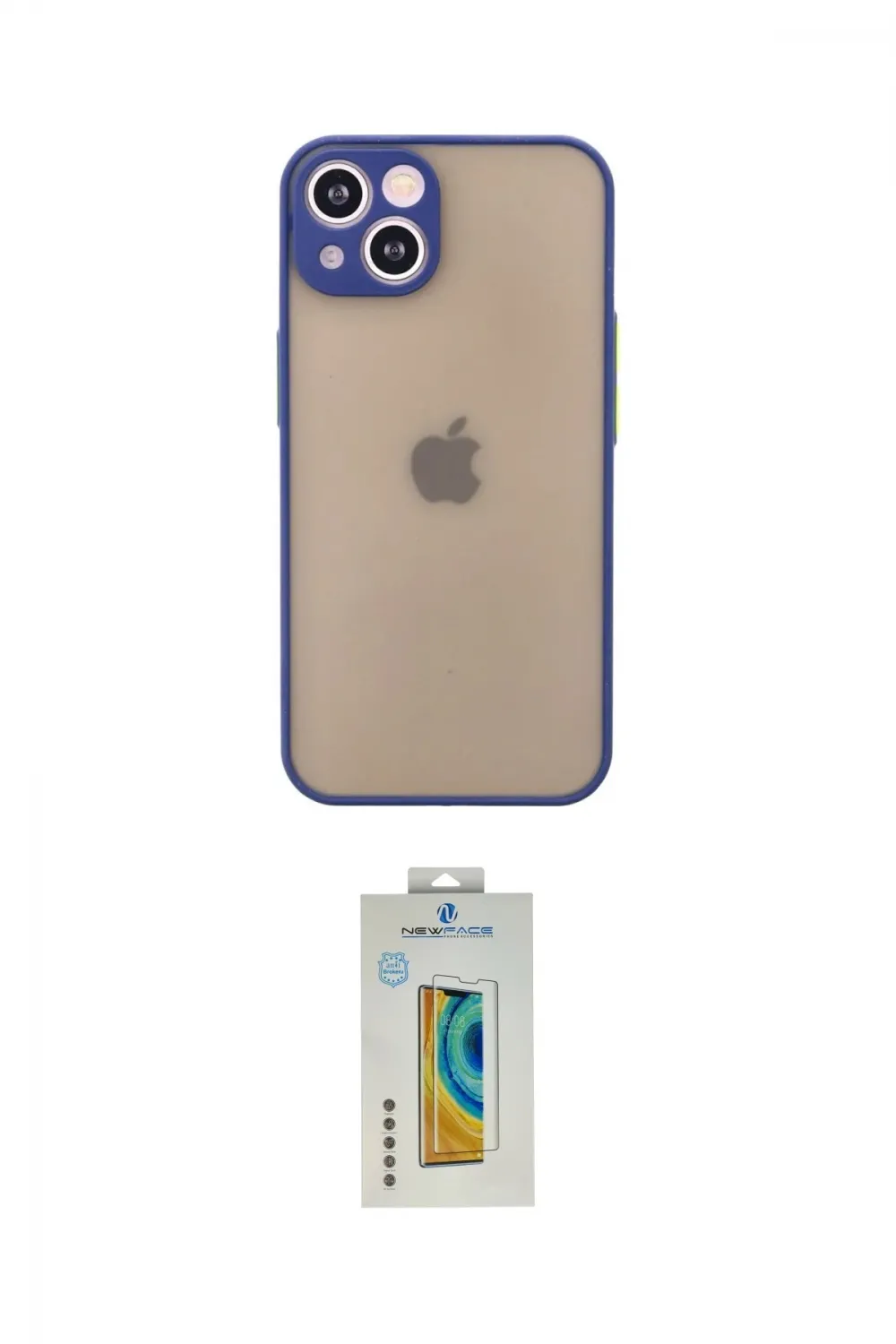ieg™ iPhone 13 Mini Kılıf Ahenk Çizgi Serisi - Siyah Polymer Nano Ekran Koruyucu