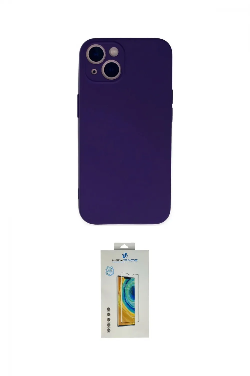 ieg™ iPhone 13 Mini Kılıf Ahenk Serisi - Siyah Polymer Nano Ekran Koruyucu