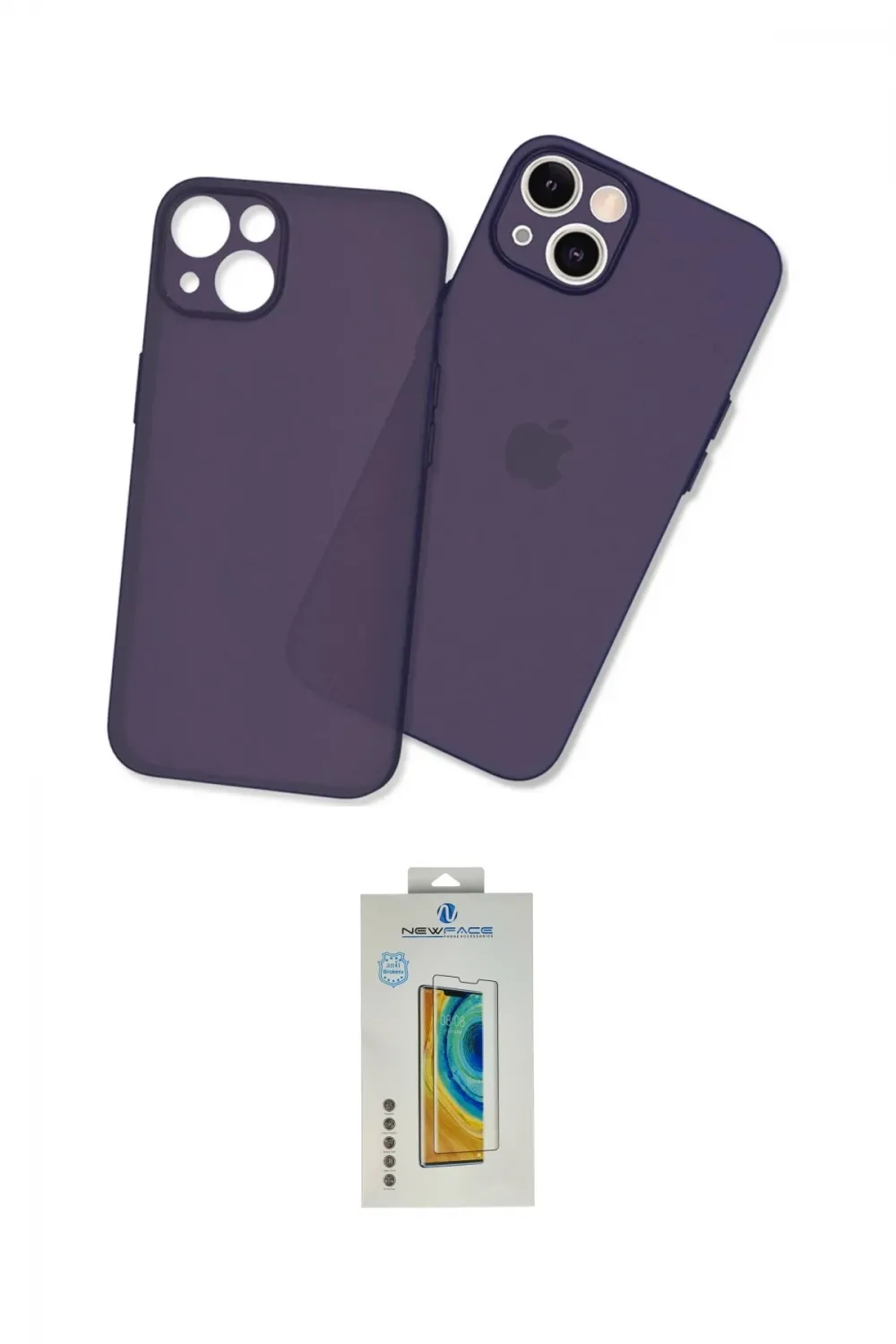ieg™ iPhone 13 Mini Kılıf Atlas Minimal Prime - Siyah Polymer Nano Ekran Koruyucu