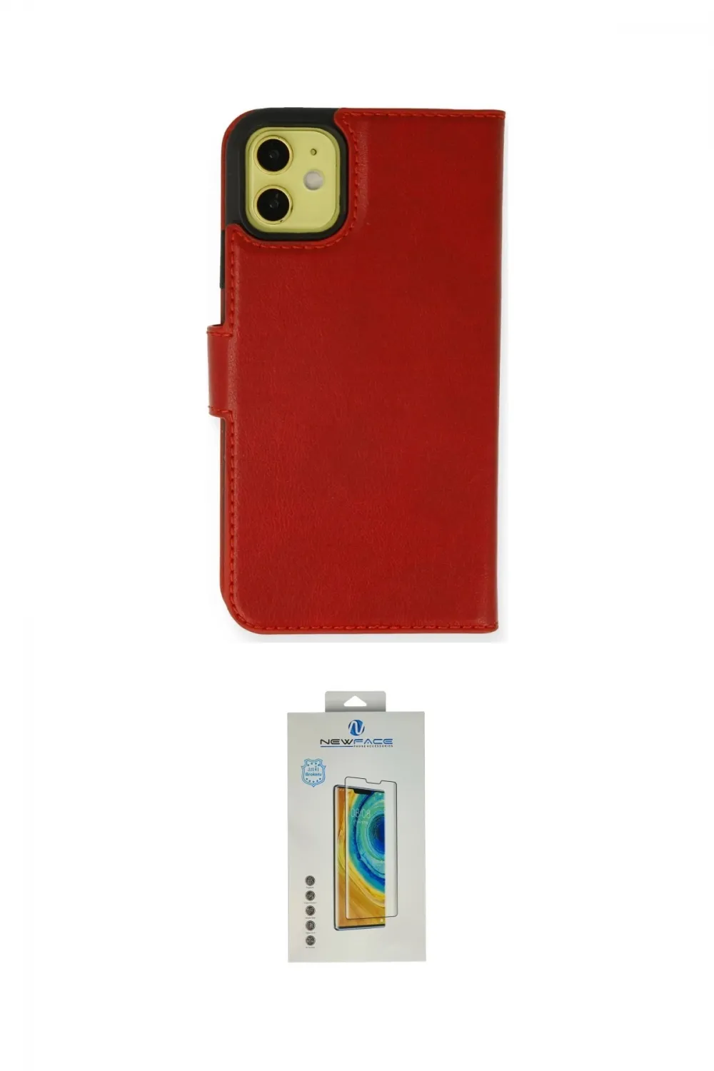 ieg™ iPhone 13 Mini Kılıf Siluet Işık Serisi - Siyah Polymer Nano Ekran Koruyucu