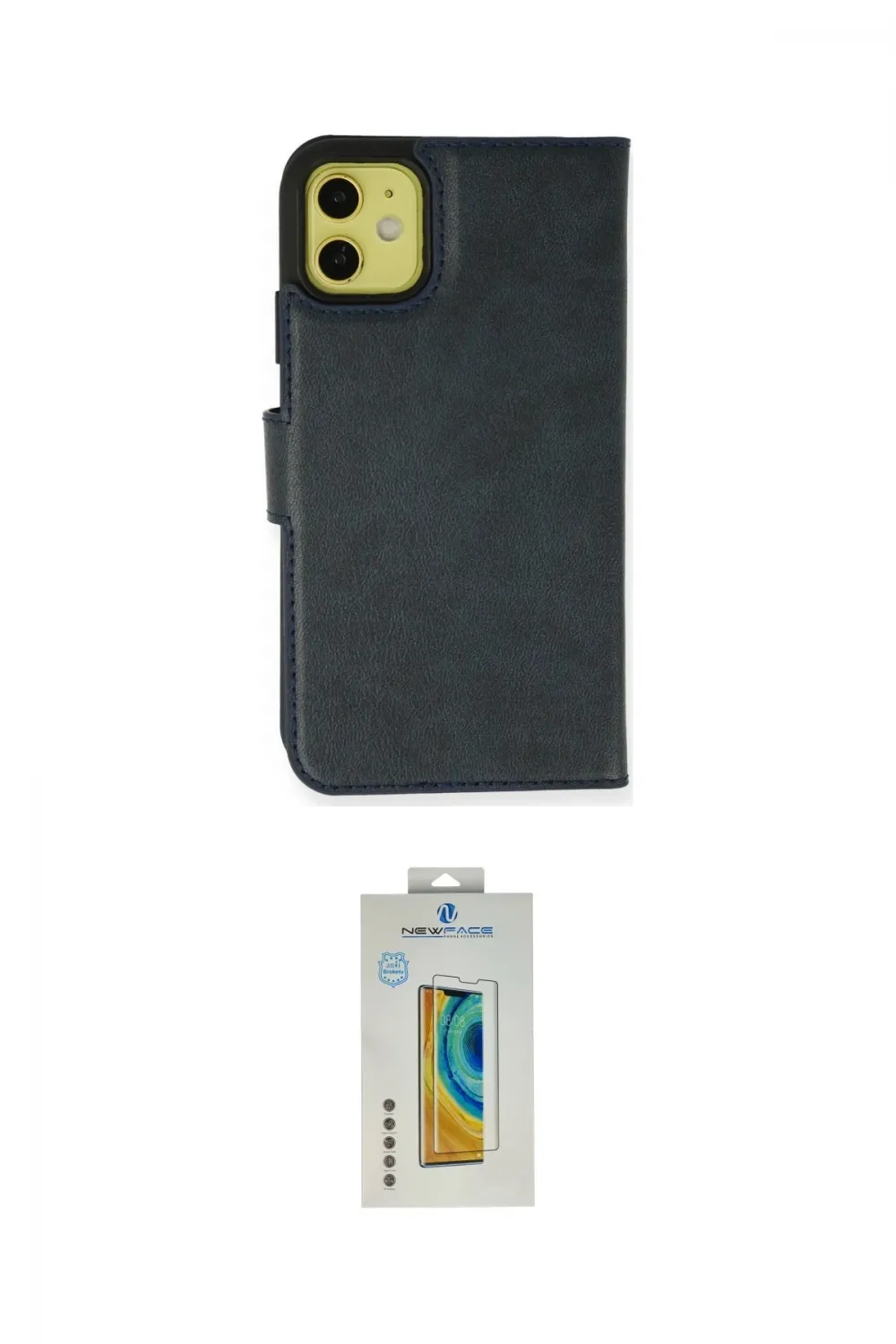ieg™ iPhone 13 Mini Kılıf Siluet Işık Serisi - Siyah Polymer Nano Ekran Koruyucu