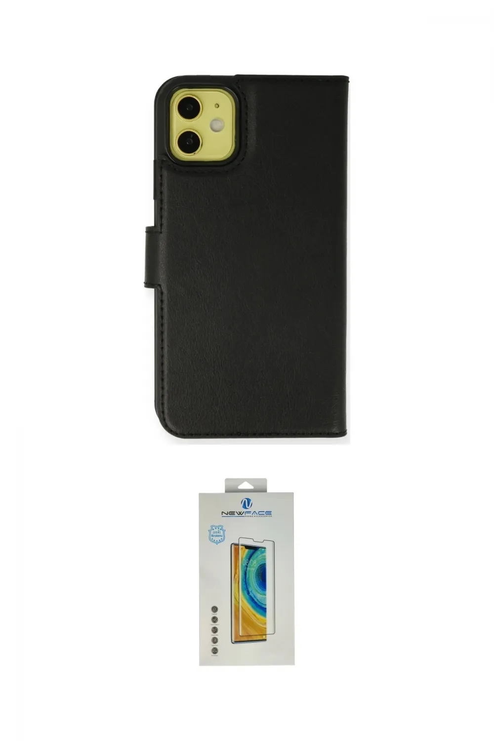 ieg™ iPhone 13 Mini Kılıf Siluet Işık Serisi - Siyah Polymer Nano Ekran Koruyucu