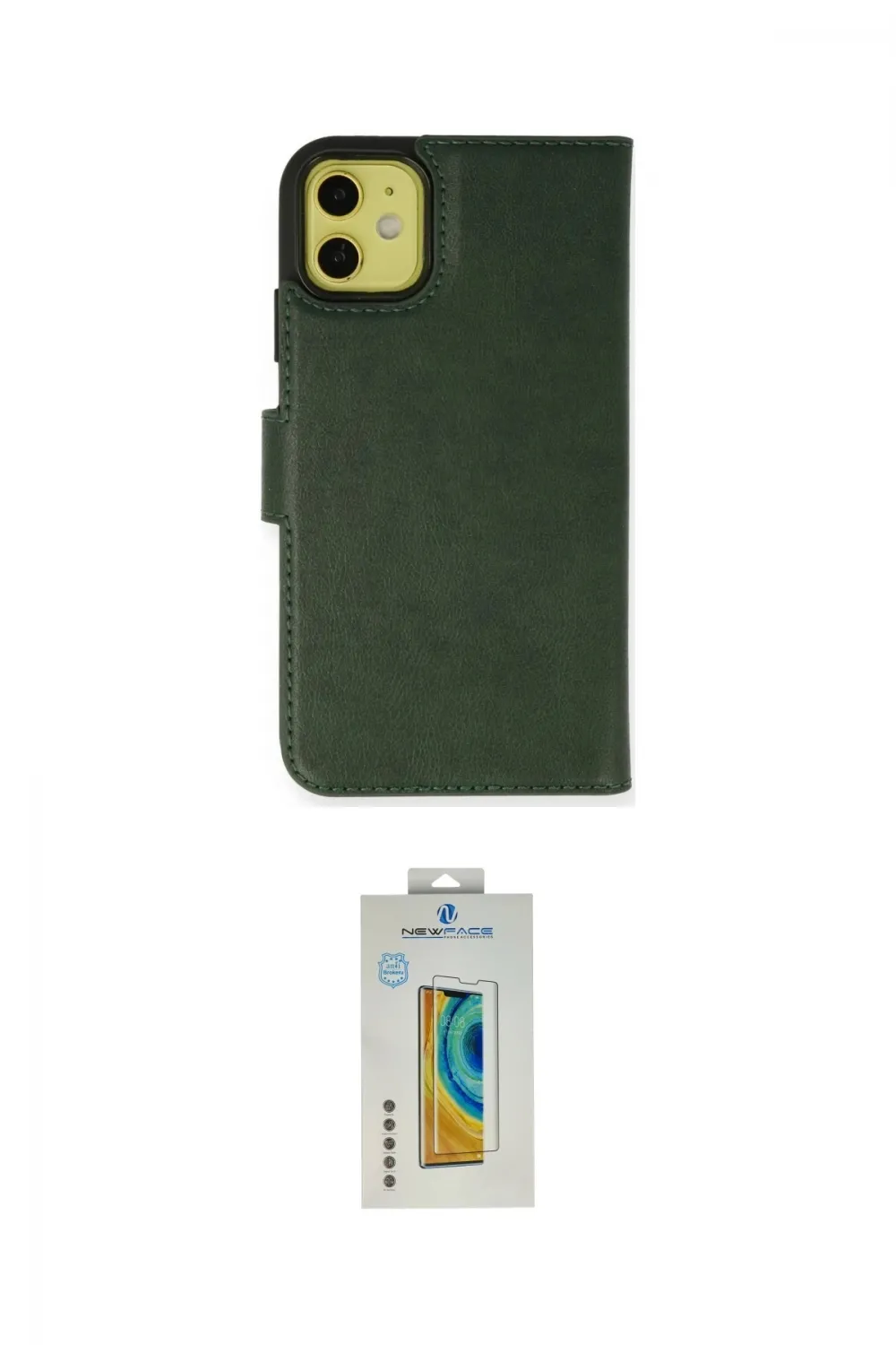 ieg™ iPhone 13 Mini Kılıf Siluet Işık Serisi - Siyah Polymer Nano Ekran Koruyucu