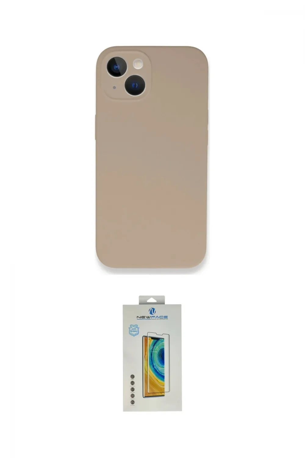 ieg™ iPhone 13 Mini Kılıf Zirve Modern Özel Seri - Siyah Polymer Nano Ekran Koruyucu
