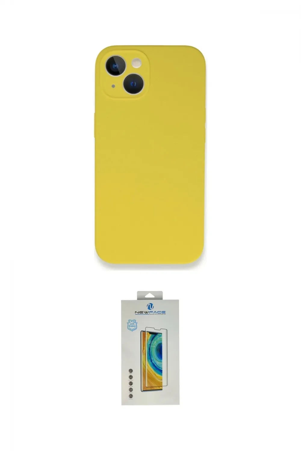 ieg™ iPhone 13 Mini Kılıf Zirve Modern Özel Seri - Siyah Polymer Nano Ekran Koruyucu