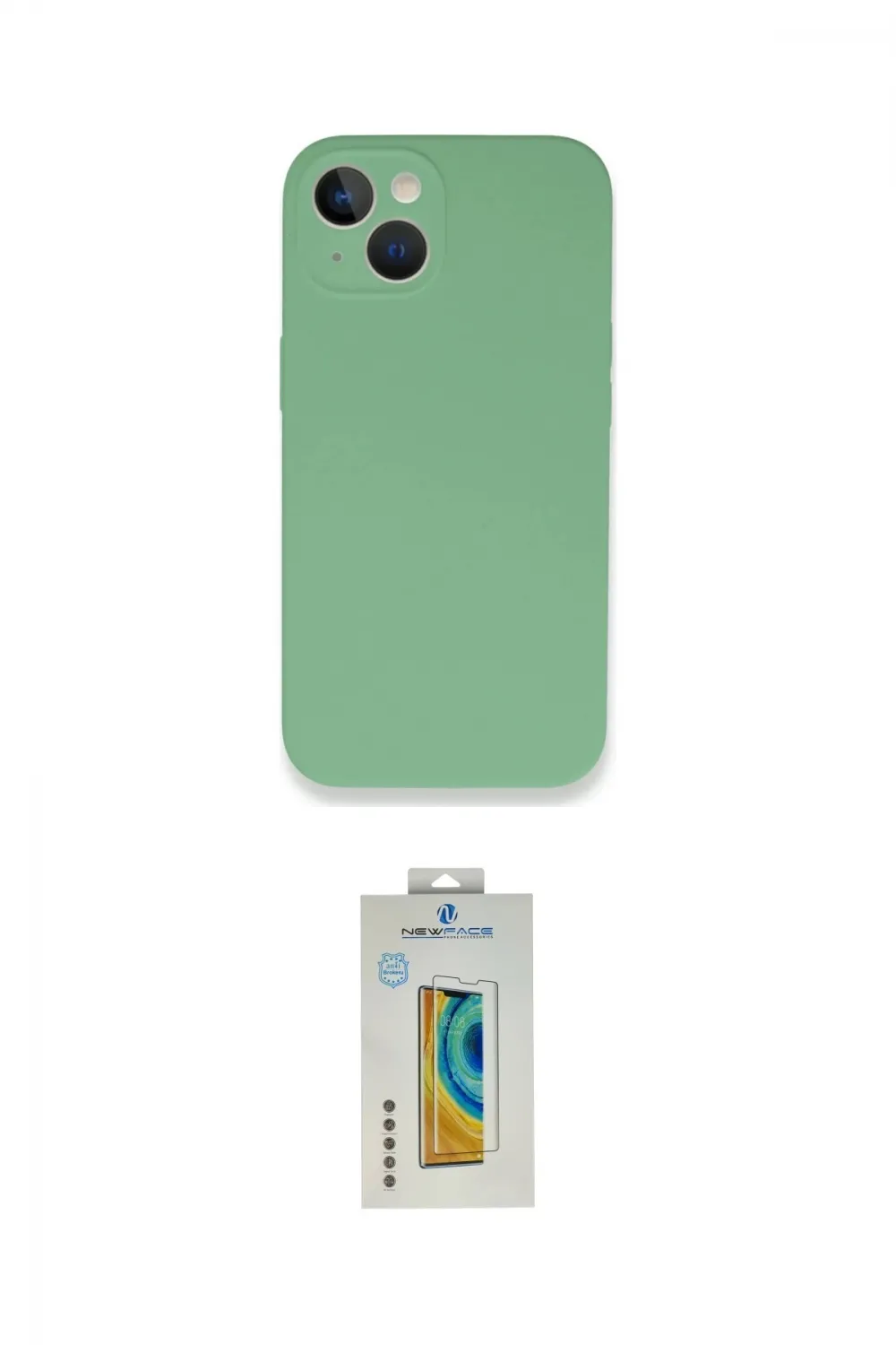 ieg™ iPhone 13 Mini Kılıf Zirve Modern Özel Seri - Siyah Polymer Nano Ekran Koruyucu