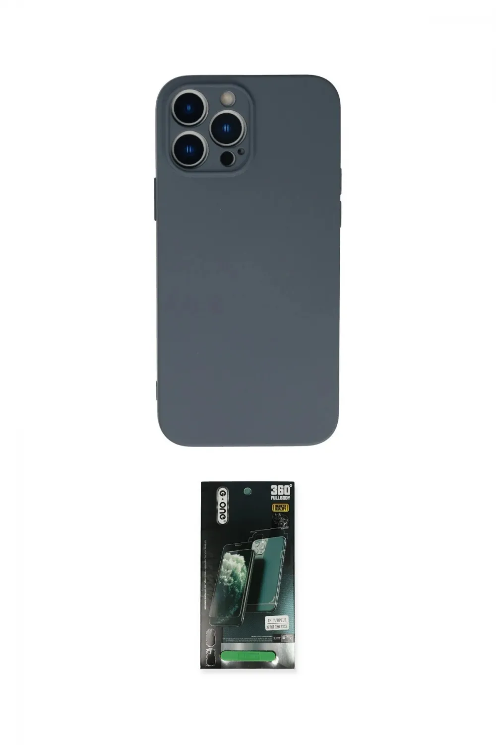 ieg™ iPhone 13 Pro Kılıf Ahenk Serisi - Şeffaf 360 Full Body Arka Koruyucu