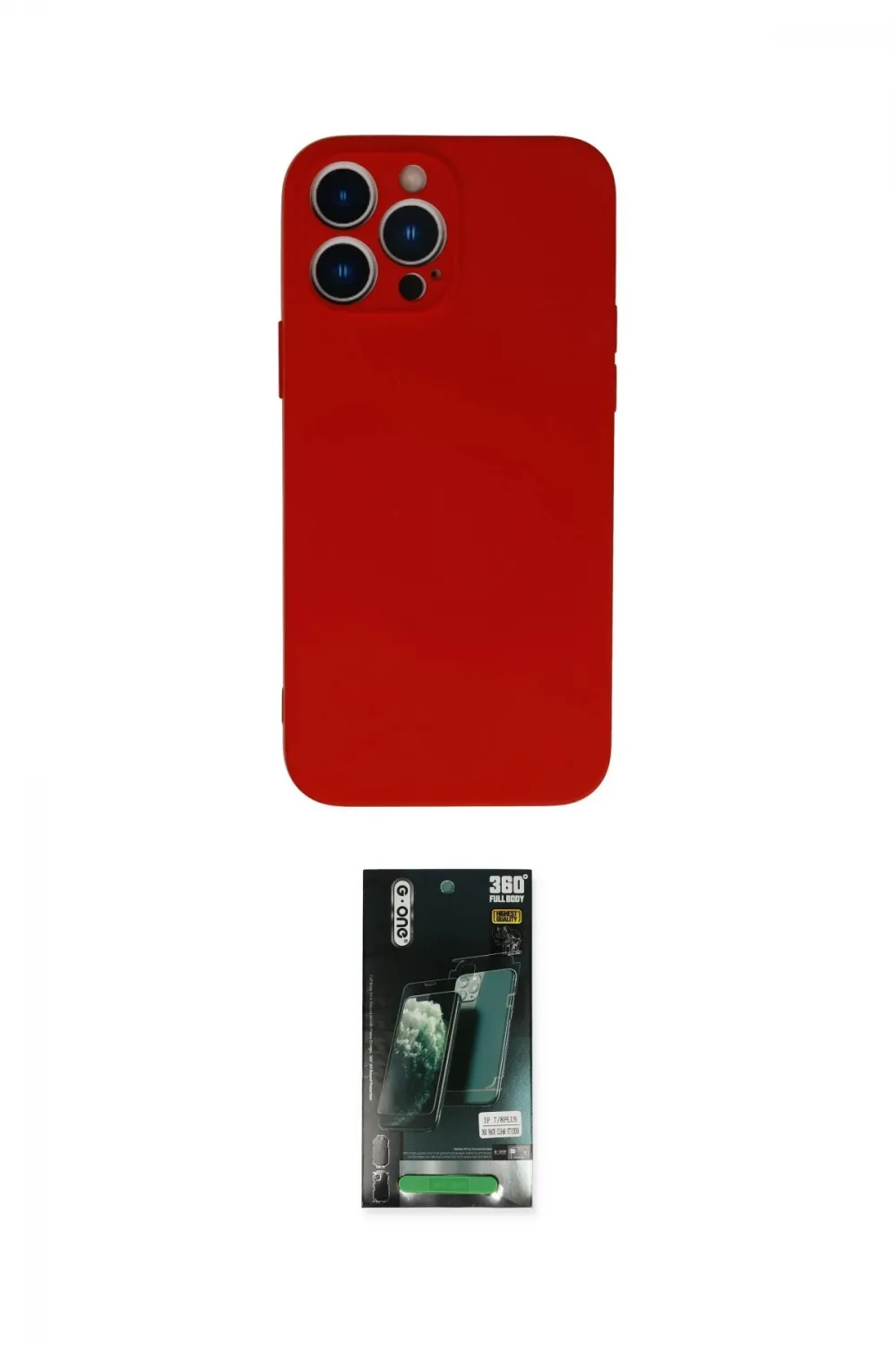 ieg™ iPhone 13 Pro Kılıf Ahenk Serisi - Şeffaf 360 Full Body Arka Koruyucu