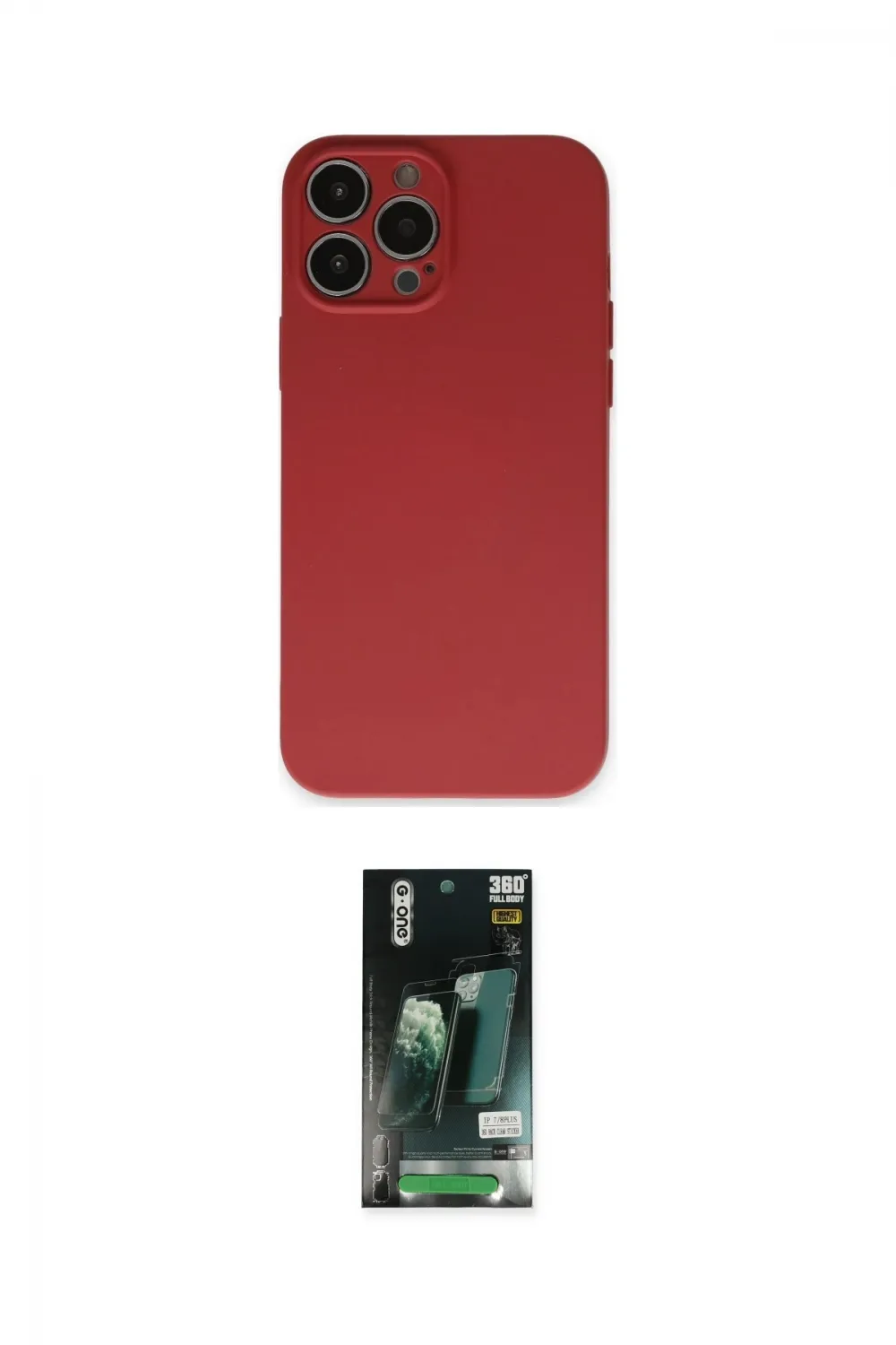 ieg™ iPhone 13 Pro Kılıf Ahenk Serisi - Şeffaf 360 Full Body Arka Koruyucu