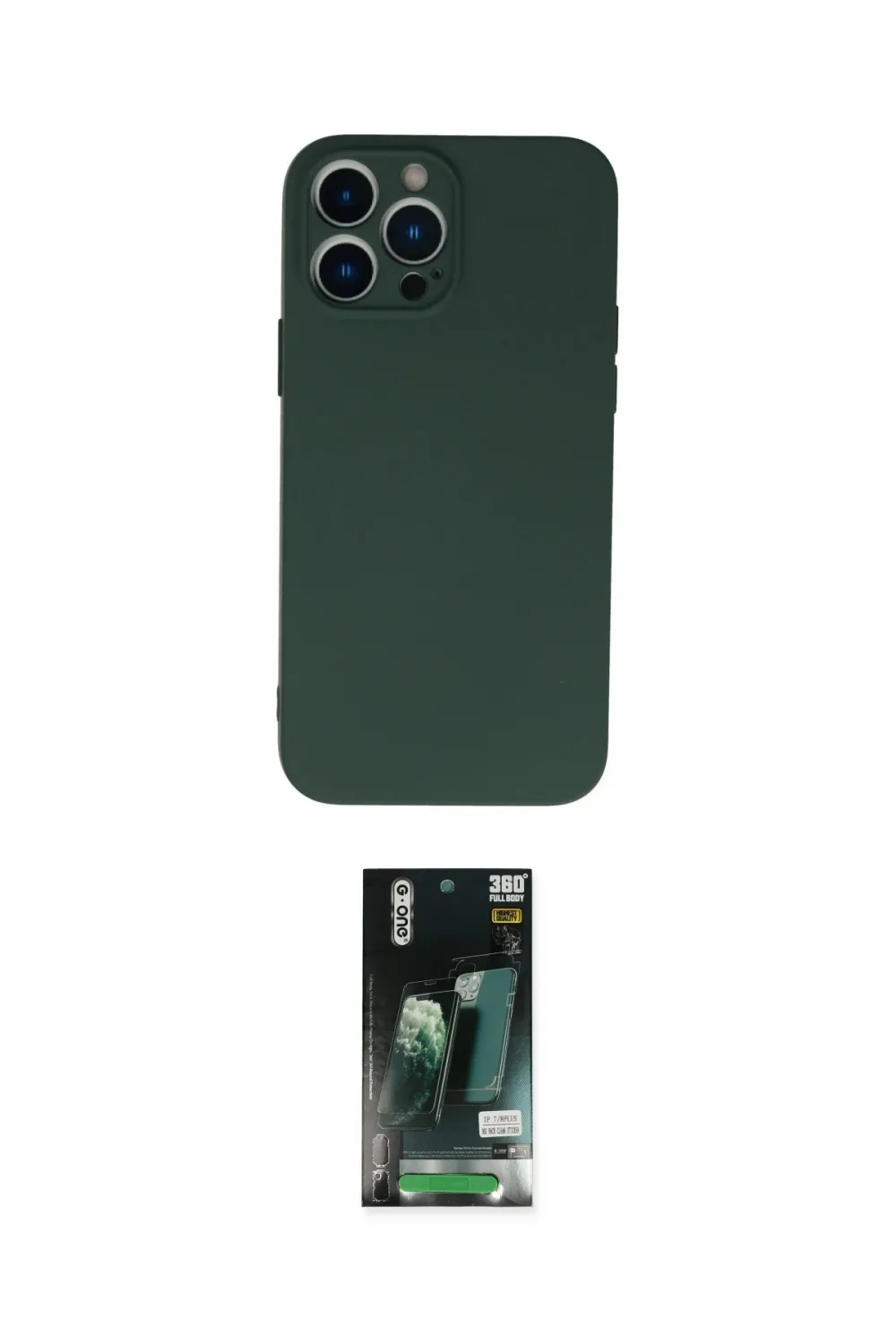 ieg™ iPhone 13 Pro Kılıf Ahenk Serisi - Şeffaf 360 Full Body Arka Koruyucu