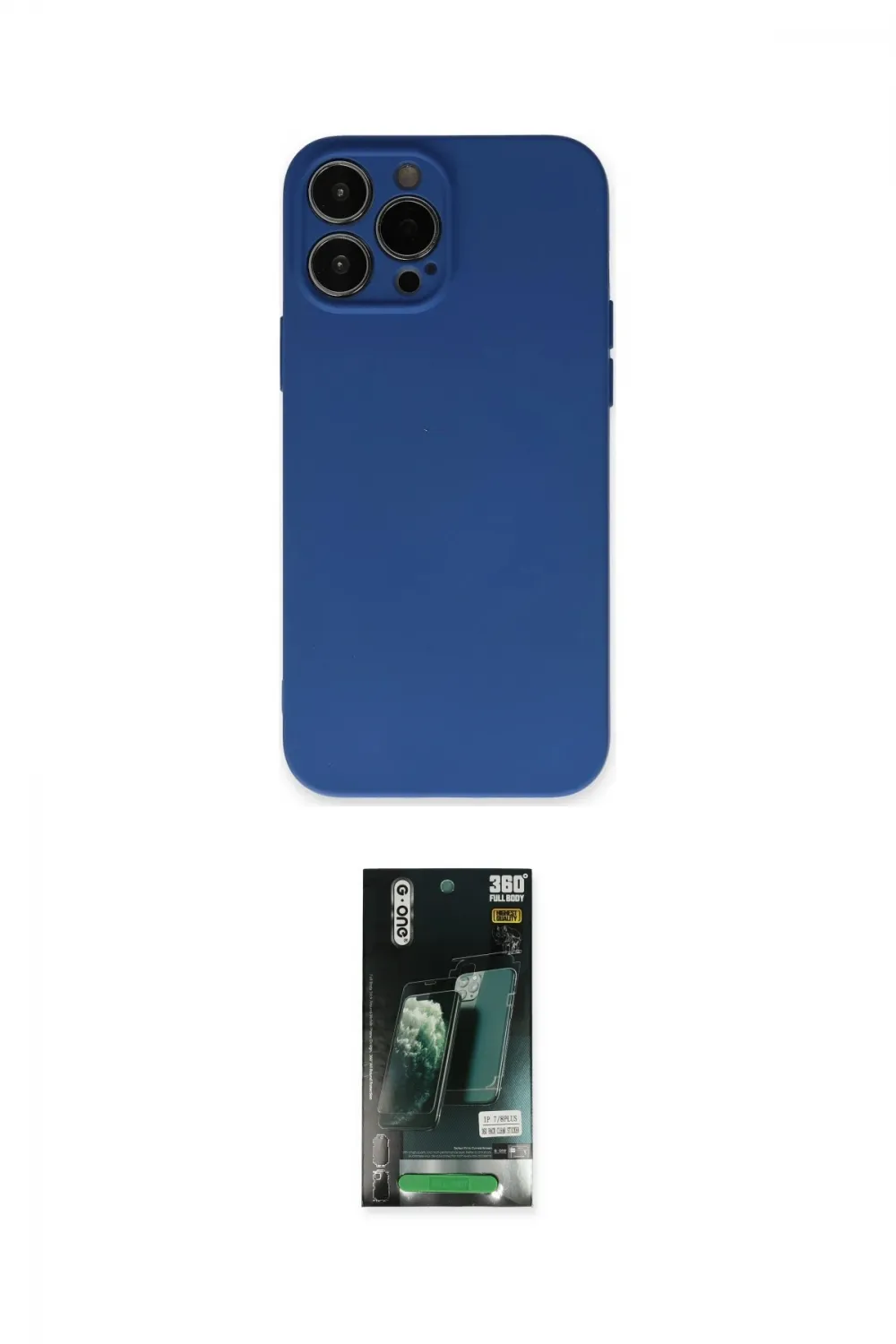 ieg™ iPhone 13 Pro Kılıf Ahenk Serisi - Şeffaf 360 Full Body Arka Koruyucu