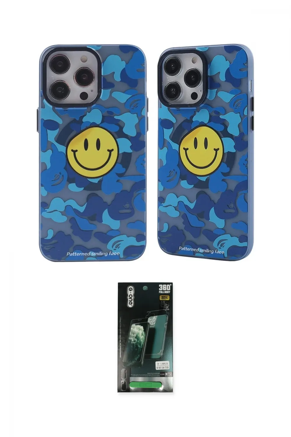 ieg™ iPhone 13 Pro Kılıf Nova Doku Koleksiyonu - Şeffaf 360 Full Body Arka Koruyucu