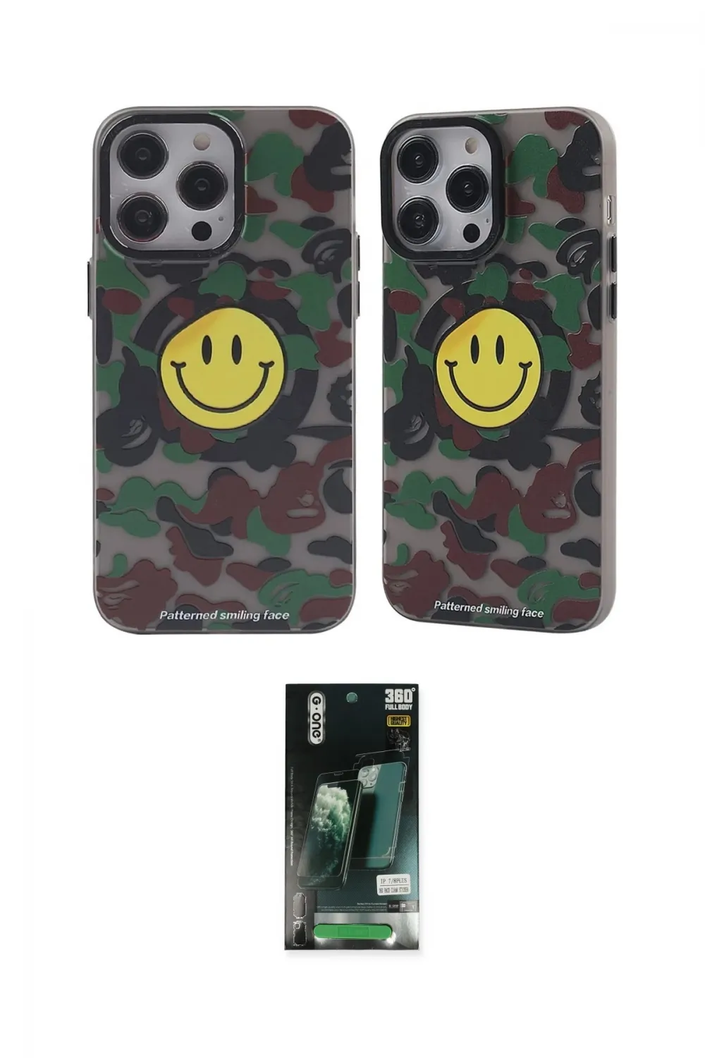 ieg™ iPhone 13 Pro Kılıf Nova Doku Koleksiyonu - Şeffaf 360 Full Body Arka Koruyucu