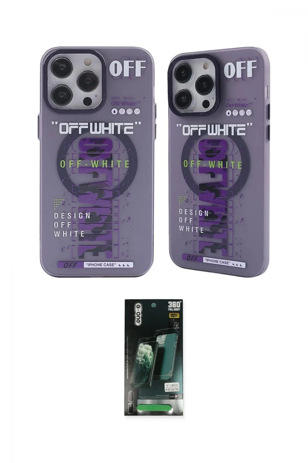 ieg™ iPhone 13 Pro Kılıf Nova Doku Koleksiyonu - Şeffaf 360 Full Body Arka Koruyucu