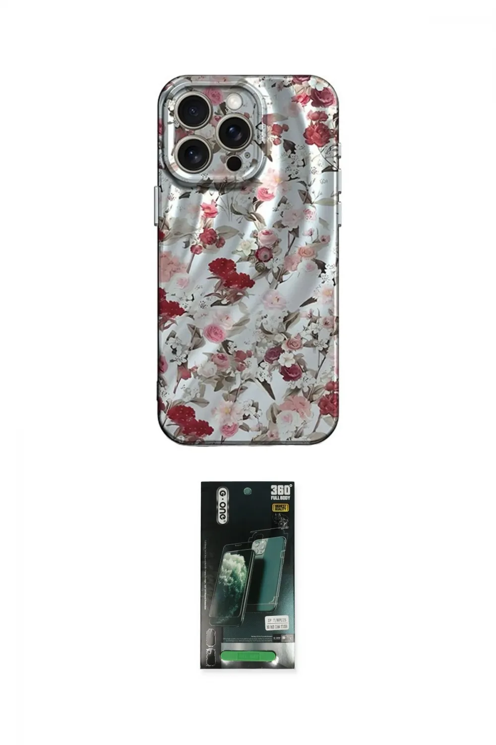 ieg™ iPhone 13 Pro Kılıf Nova Doku Prime - Şeffaf 360 Full Body Arka Koruyucu