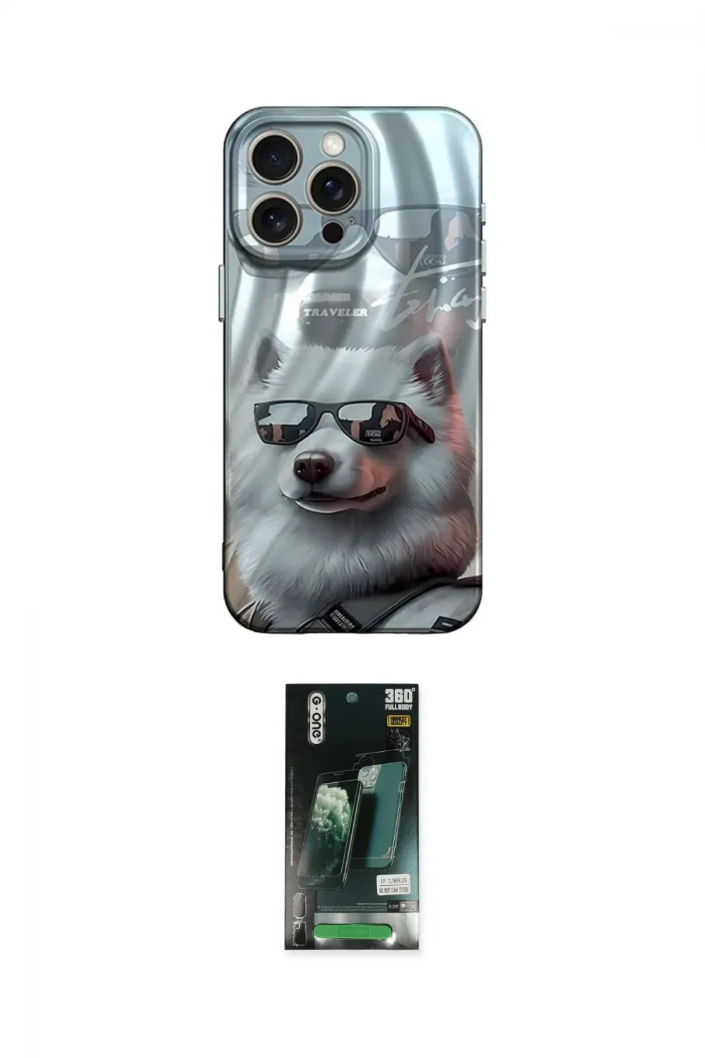 ieg™ iPhone 13 Pro Kılıf Nova Doku Prime - Şeffaf 360 Full Body Arka Koruyucu