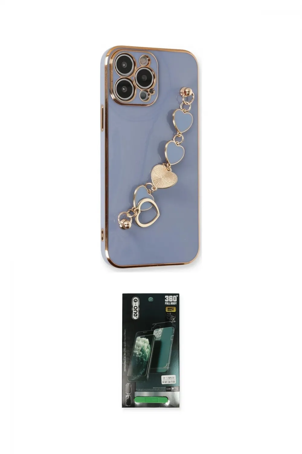 ieg™ iPhone 13 Pro Kılıf Nova Işık Prime - Şeffaf 360 Full Body Arka Koruyucu