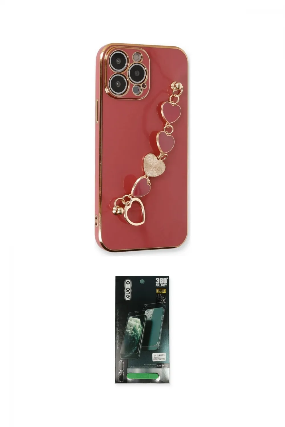 ieg™ iPhone 13 Pro Kılıf Nova Işık Prime - Şeffaf 360 Full Body Arka Koruyucu