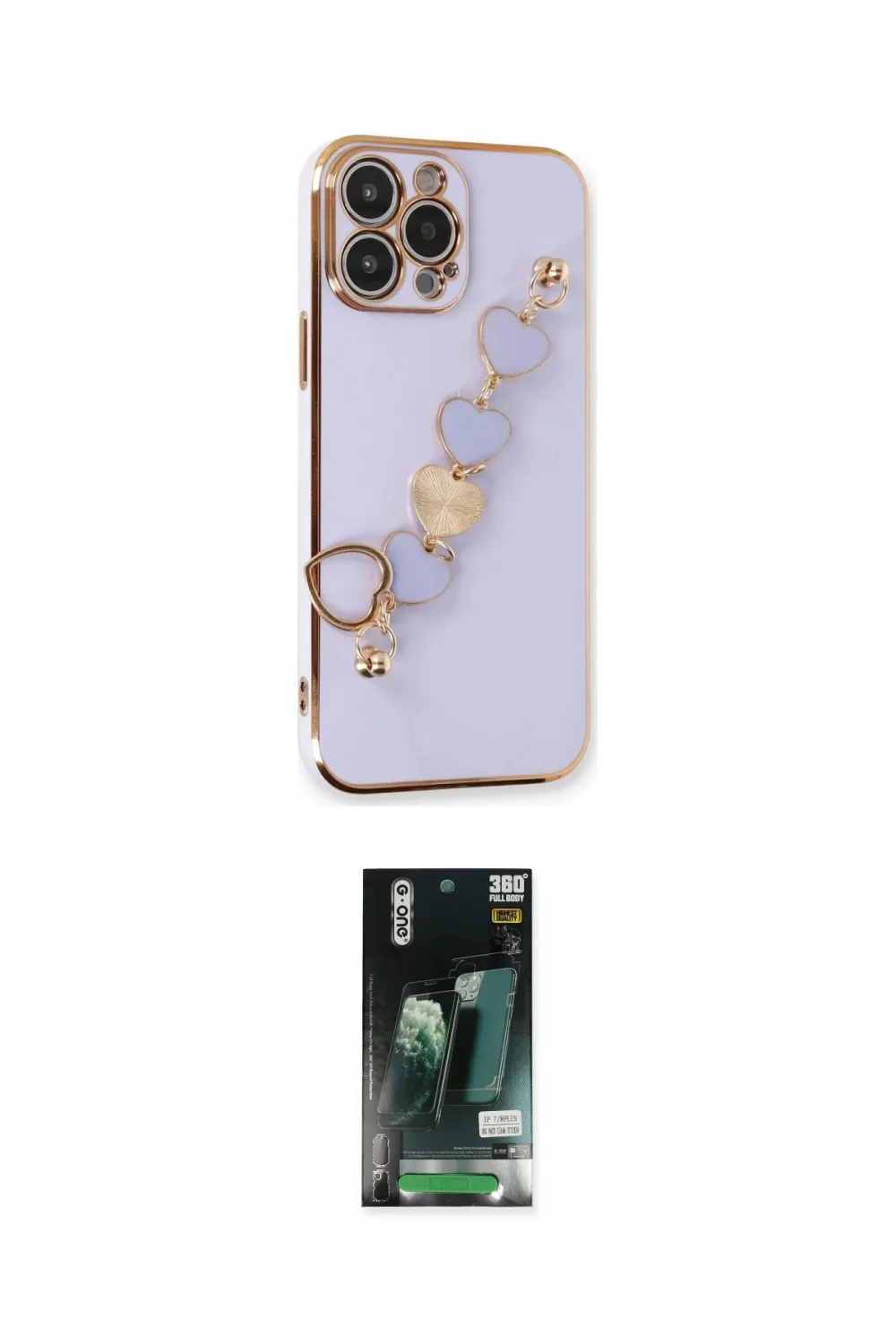 ieg™ iPhone 13 Pro Kılıf Nova Işık Prime - Şeffaf 360 Full Body Arka Koruyucu