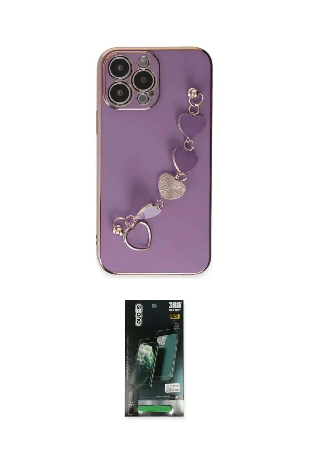 ieg™ iPhone 13 Pro Kılıf Nova Işık Prime - Şeffaf 360 Full Body Arka Koruyucu