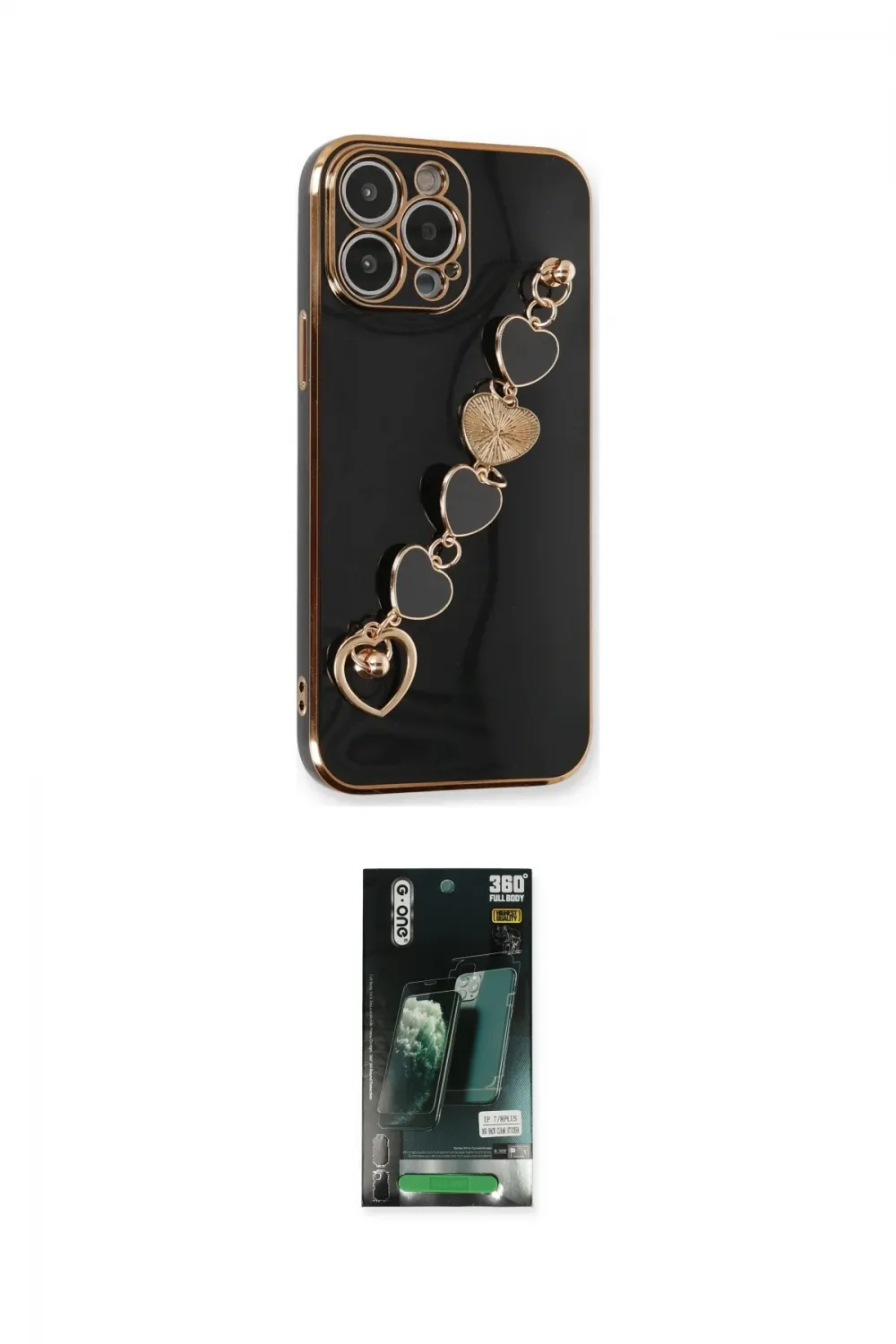 ieg™ iPhone 13 Pro Kılıf Nova Işık Prime - Şeffaf 360 Full Body Arka Koruyucu