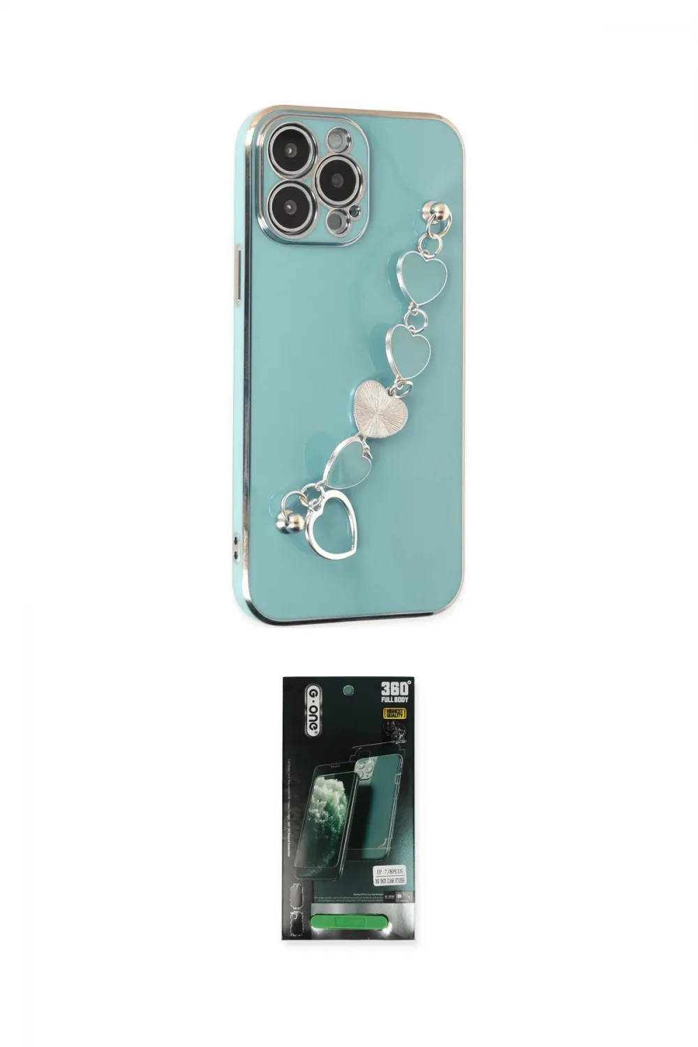 ieg™ iPhone 13 Pro Kılıf Nova Işık Prime - Şeffaf 360 Full Body Arka Koruyucu