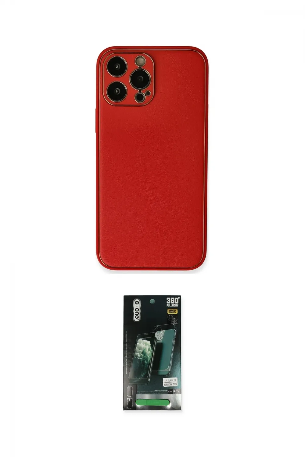 ieg™ iPhone 13 Pro Kılıf Yadigar Klasik - Şeffaf 360 Full Body Arka Koruyucu