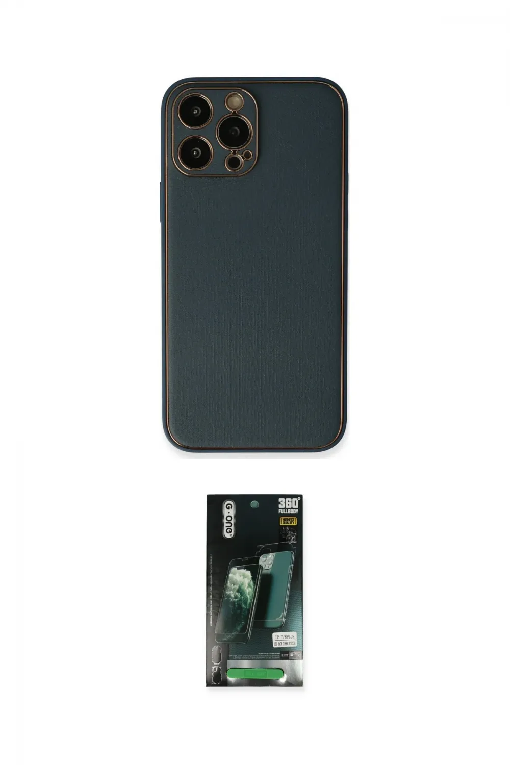 ieg™ iPhone 13 Pro Kılıf Yadigar Klasik - Şeffaf 360 Full Body Arka Koruyucu