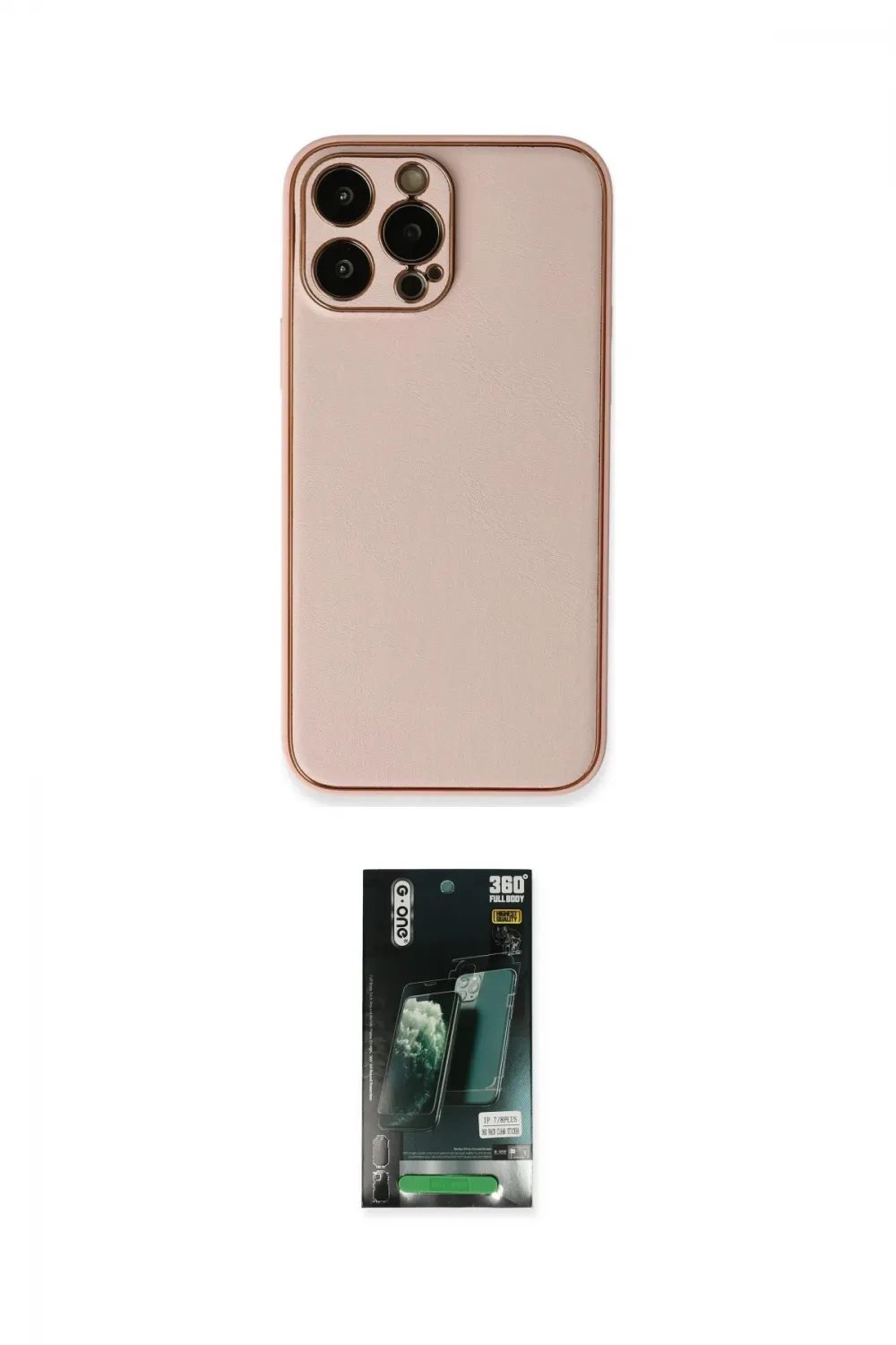 ieg™ iPhone 13 Pro Kılıf Yadigar Klasik - Şeffaf 360 Full Body Arka Koruyucu