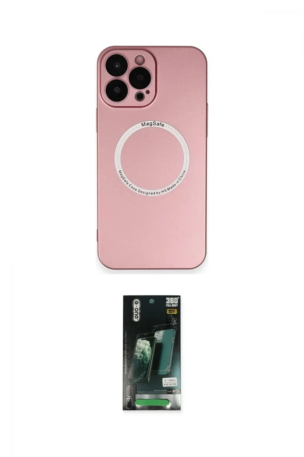 ieg™ iPhone 13 Pro Kılıf Zirve Klasik Prime - Şeffaf 360 Full Body Arka Koruyucu