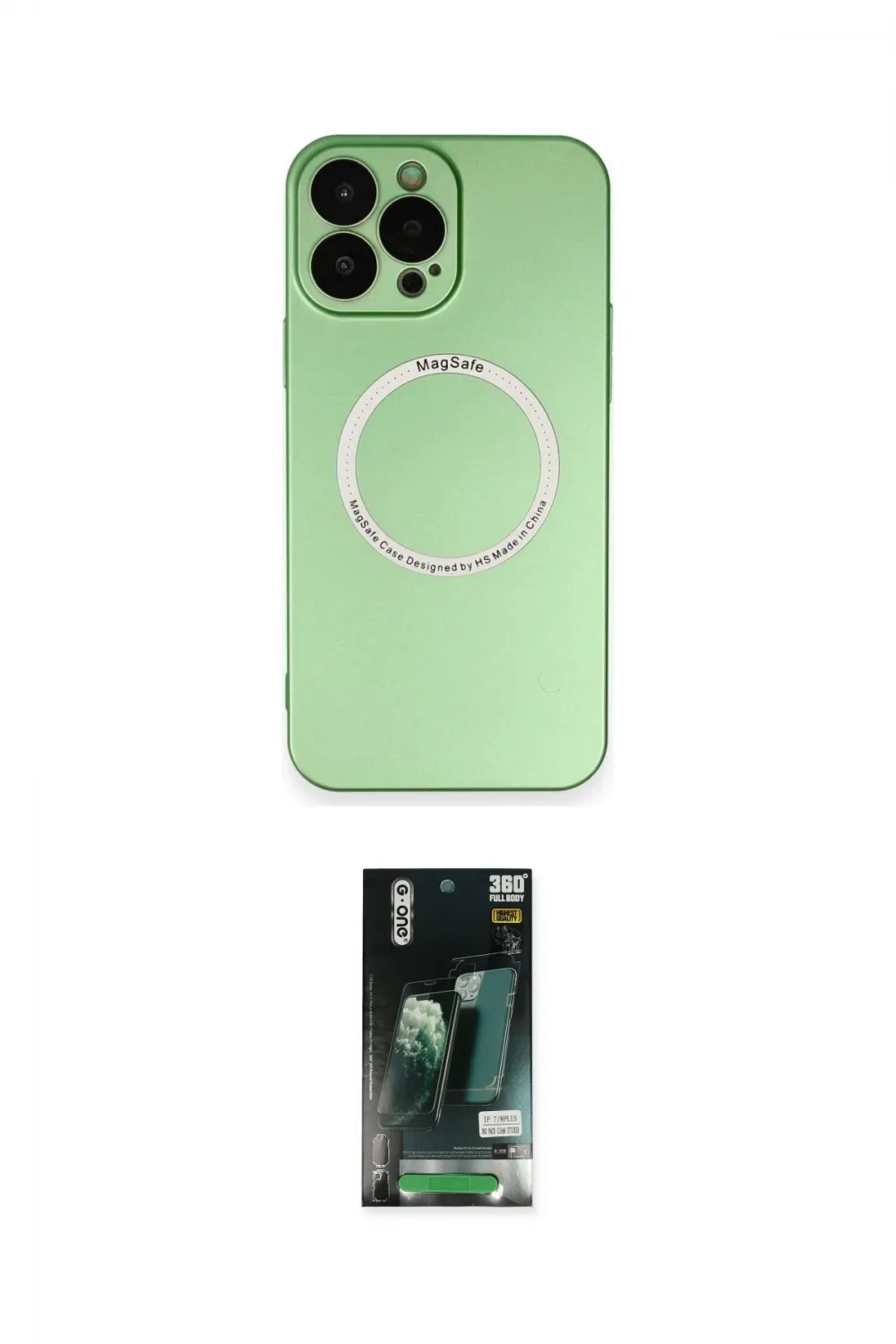 ieg™ iPhone 13 Pro Kılıf Zirve Klasik Prime - Şeffaf 360 Full Body Arka Koruyucu