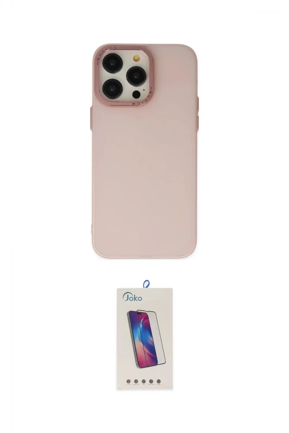 ieg™ iPhone 13 Pro Max Kılıf Ahenk Çizgi Prime - Siyah Joko 5D Cam