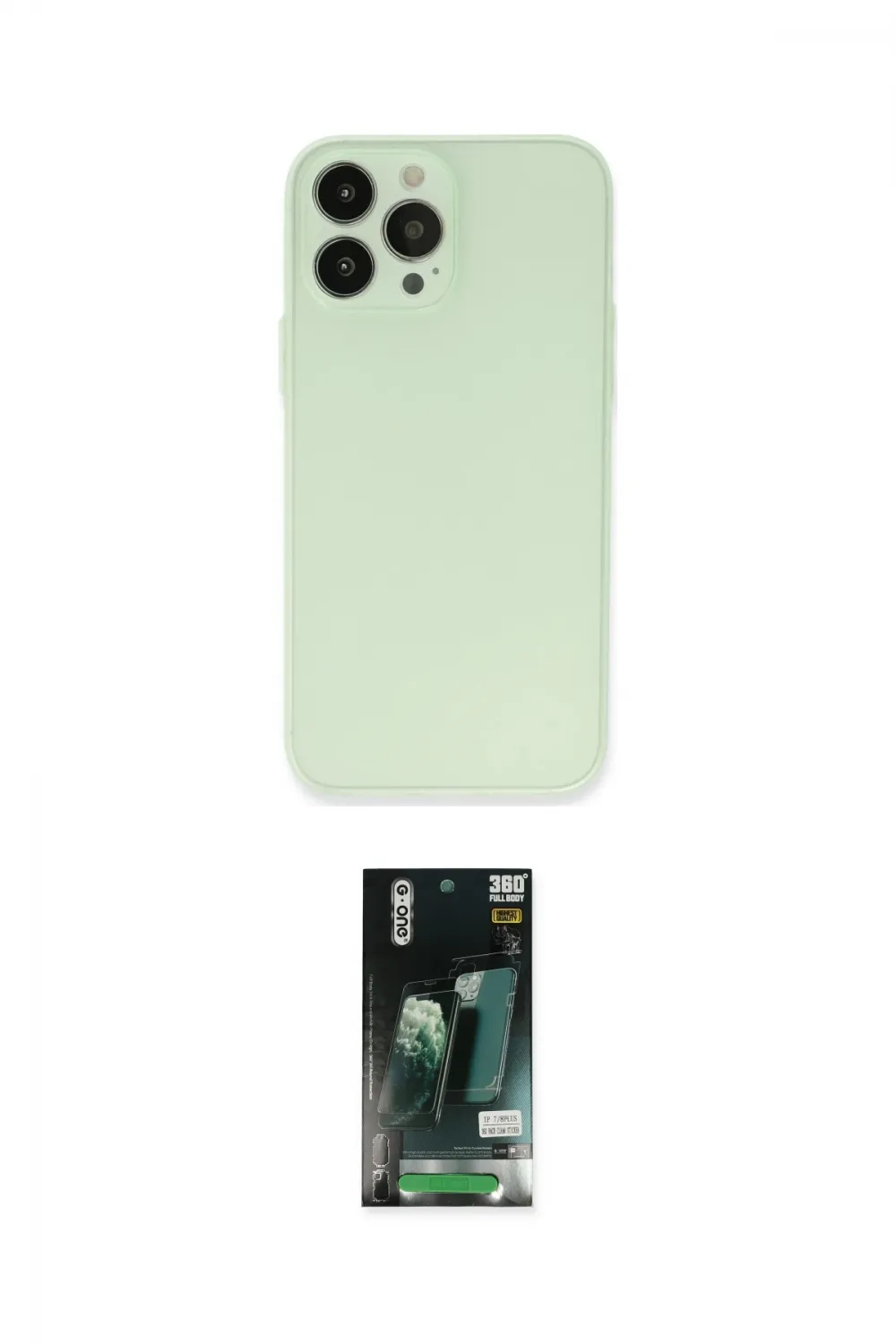 ieg™ iPhone 13 Pro Max Kılıf Atlas Minimal Prime - Şeffaf 360 Full Body Arka Koruyucu