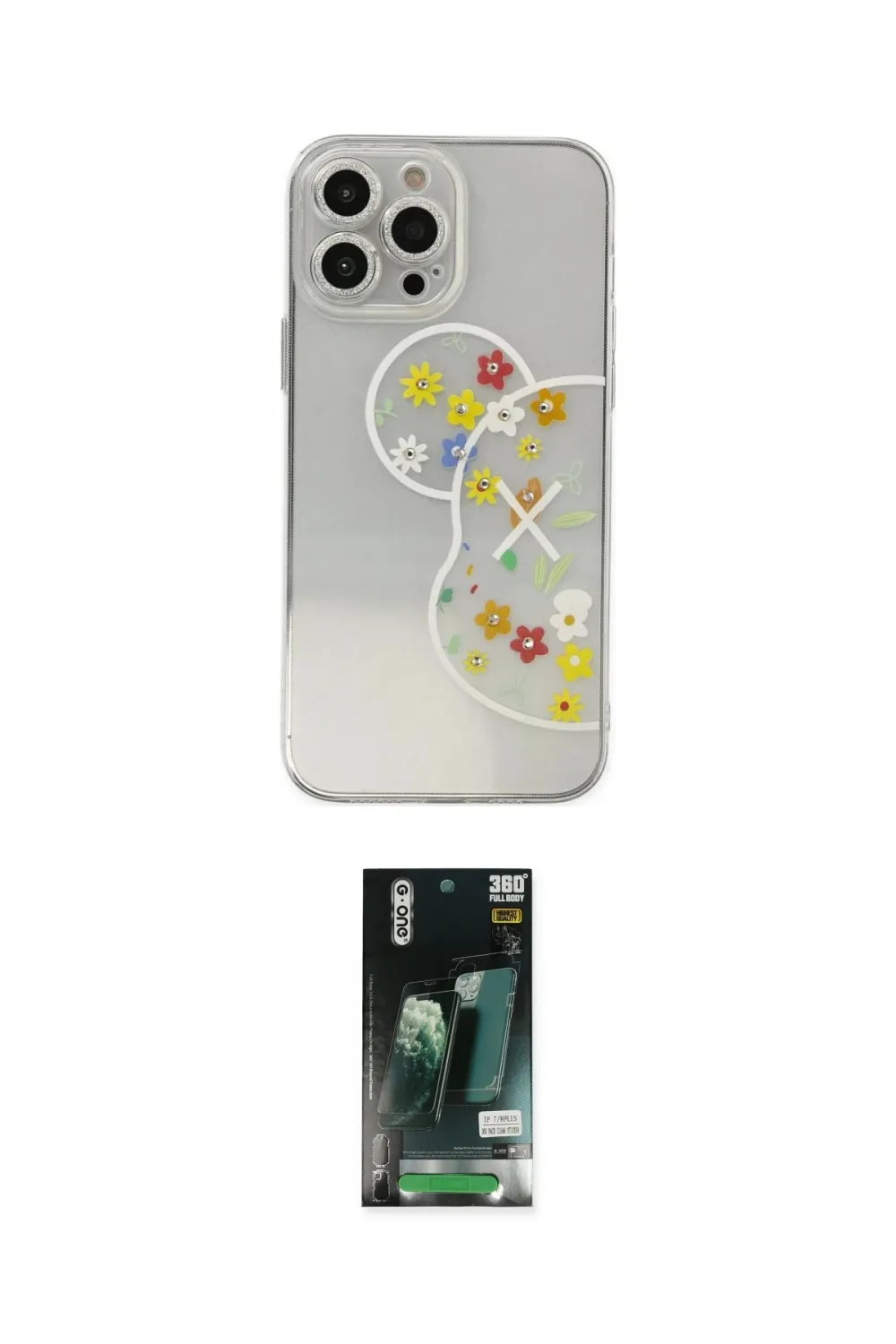 ieg™ iPhone 13 Pro Max Kılıf Eksen Asil Prime - Şeffaf 360 Full Body Arka Koruyucu