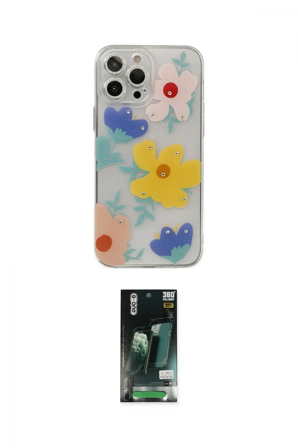 ieg™ iPhone 13 Pro Max Kılıf Eksen Asil Prime - Şeffaf 360 Full Body Arka Koruyucu