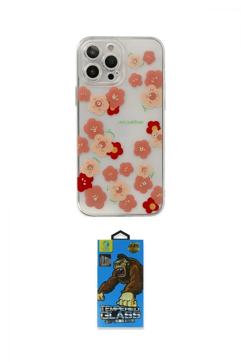 ieg™ iPhone 13 Pro Max Kılıf Eksen Asil Prime - Siyah 18D Cam Ekran Koruyucu