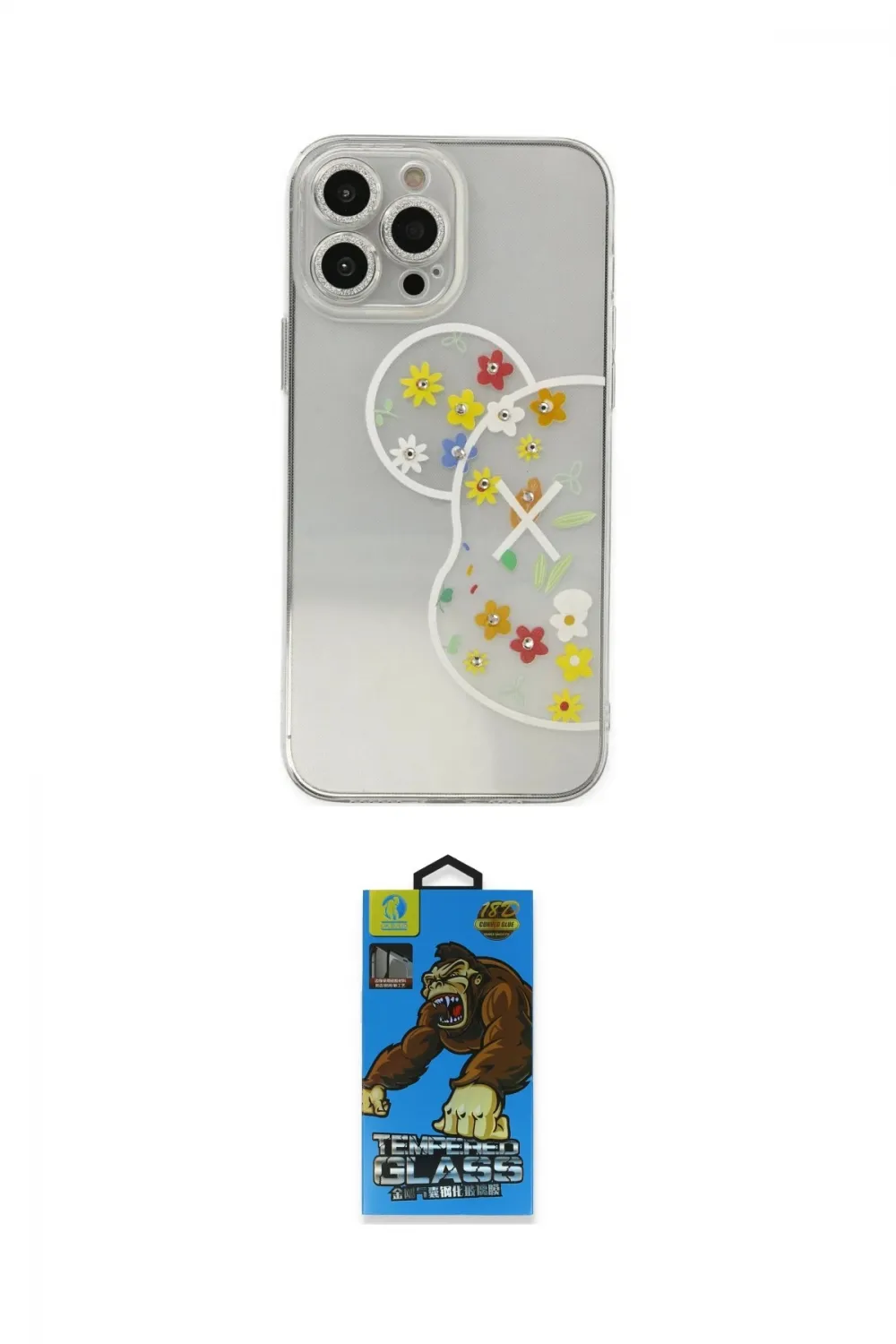 ieg™ iPhone 13 Pro Max Kılıf Eksen Asil Prime - Siyah 18D Cam Ekran Koruyucu