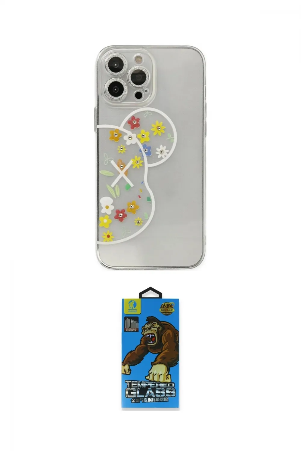 ieg™ iPhone 13 Pro Max Kılıf Eksen Asil Prime - Siyah 18D Cam Ekran Koruyucu