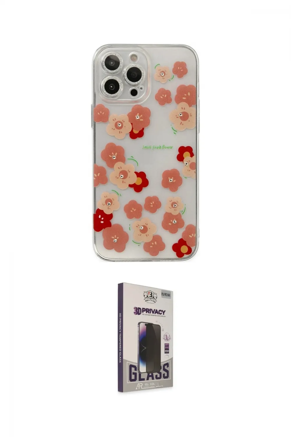 ieg™ iPhone 13 Pro Max Kılıf Eksen Asil Prime - Siyah Bilvis Hayalet Cam Ekran Koruyucu