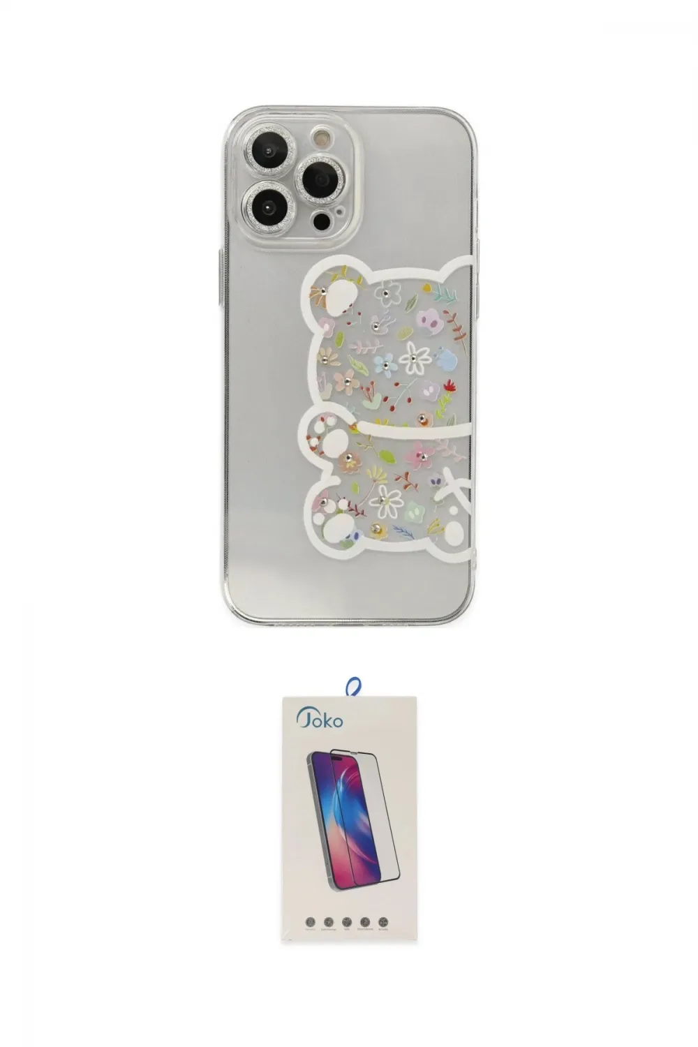 ieg™ iPhone 13 Pro Max Kılıf Eksen Asil Prime - Siyah Joko 5D Cam