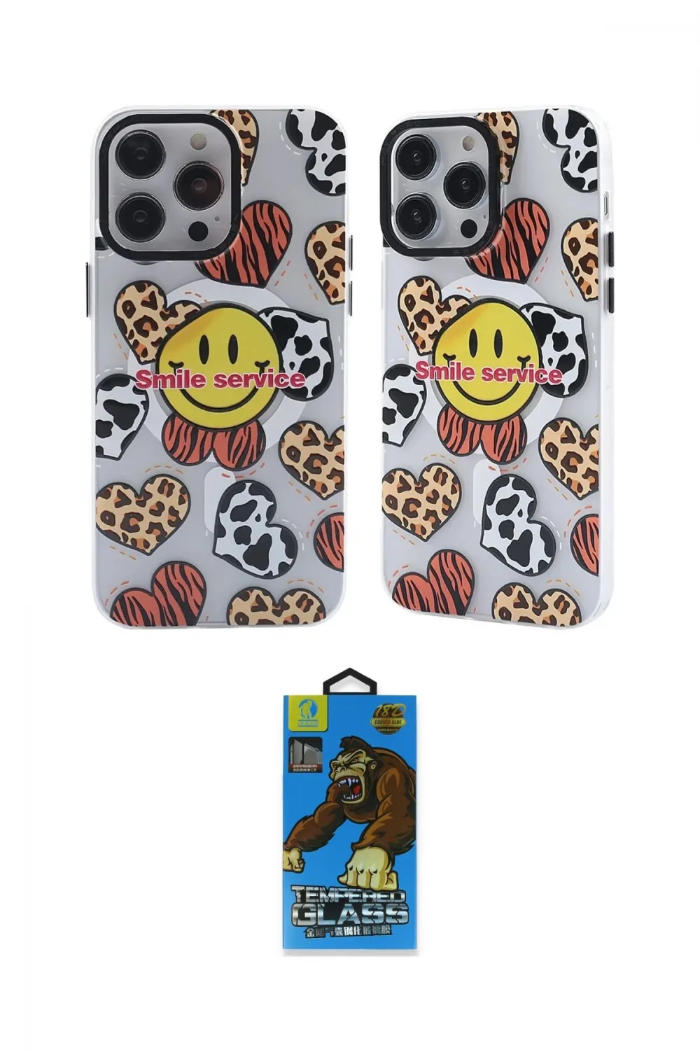 ieg™ iPhone 13 Pro Max Kılıf Nova Doku Koleksiyonu - Siyah 18D Cam Ekran Koruyucu