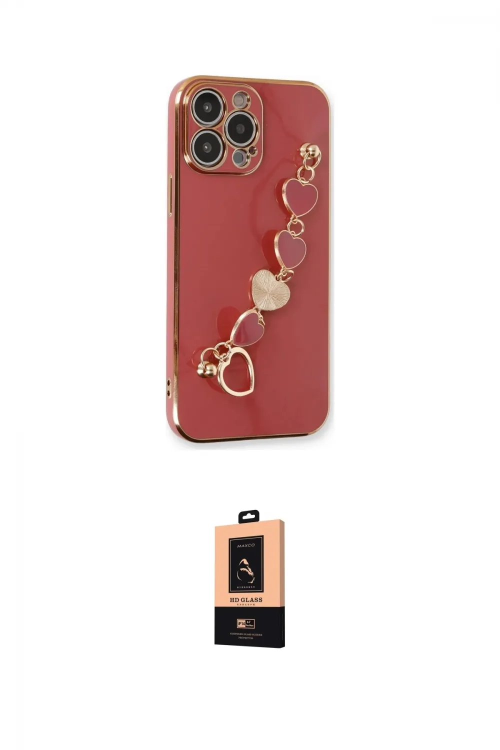 ieg™ iPhone 13 Pro Max Kılıf Nova Işık Prime - Şeffaf Maxco Cam Ekran Koruyucu
