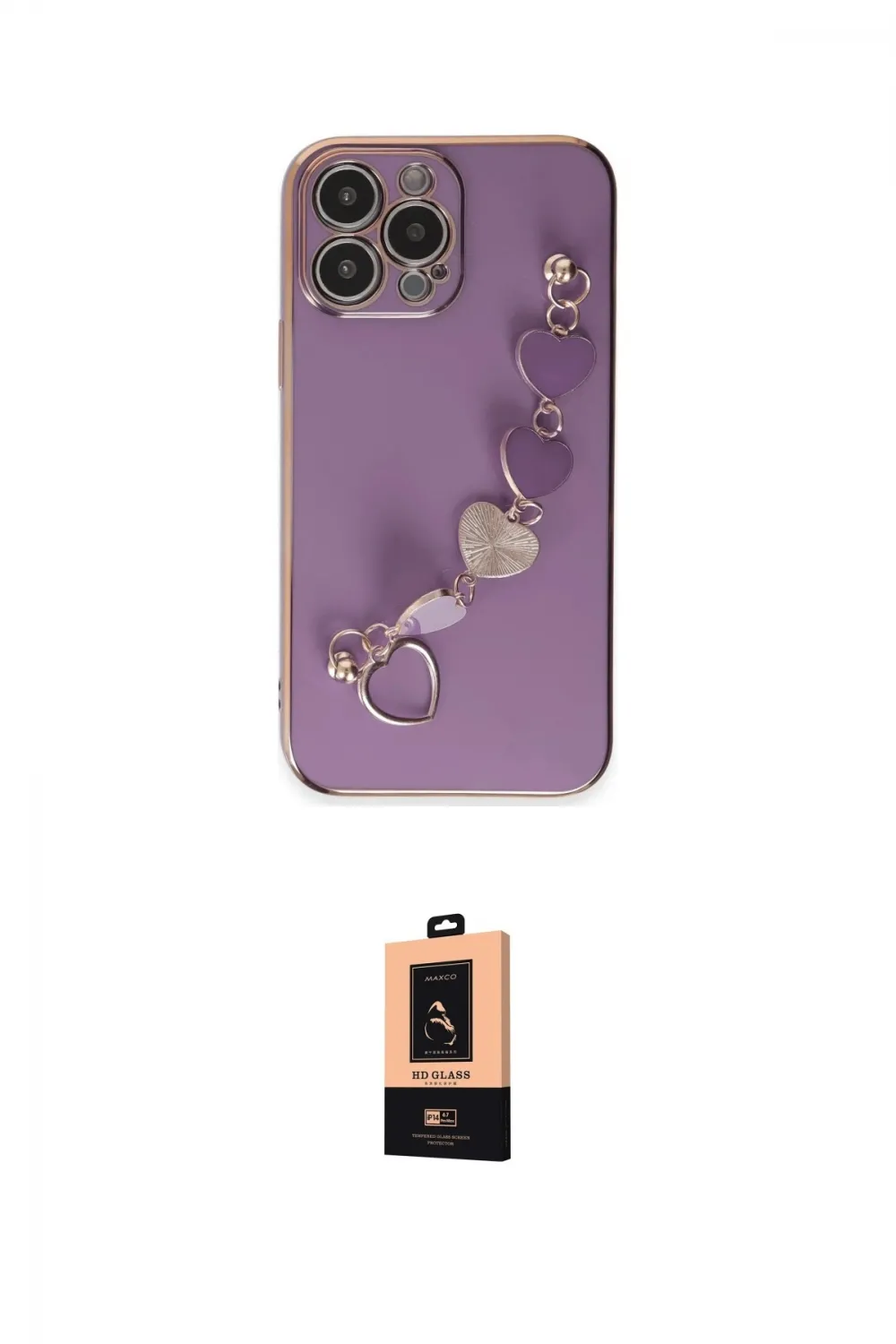 ieg™ iPhone 13 Pro Max Kılıf Nova Işık Prime - Şeffaf Maxco Cam Ekran Koruyucu