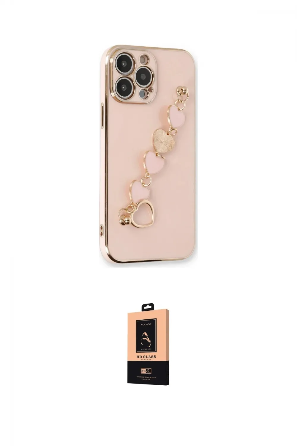 ieg™ iPhone 13 Pro Max Kılıf Nova Işık Prime - Şeffaf Maxco Cam Ekran Koruyucu
