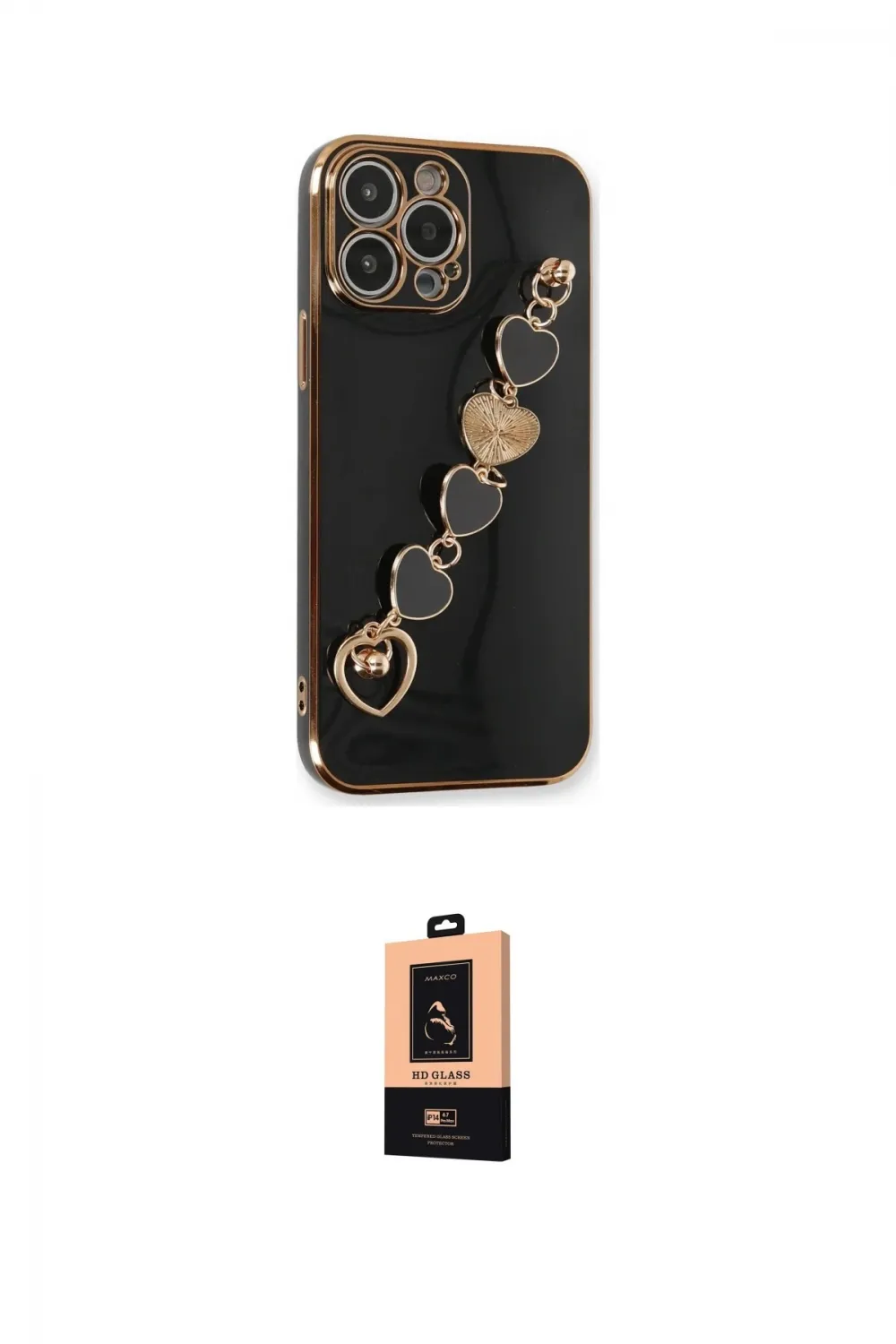 ieg™ iPhone 13 Pro Max Kılıf Nova Işık Prime - Şeffaf Maxco Cam Ekran Koruyucu