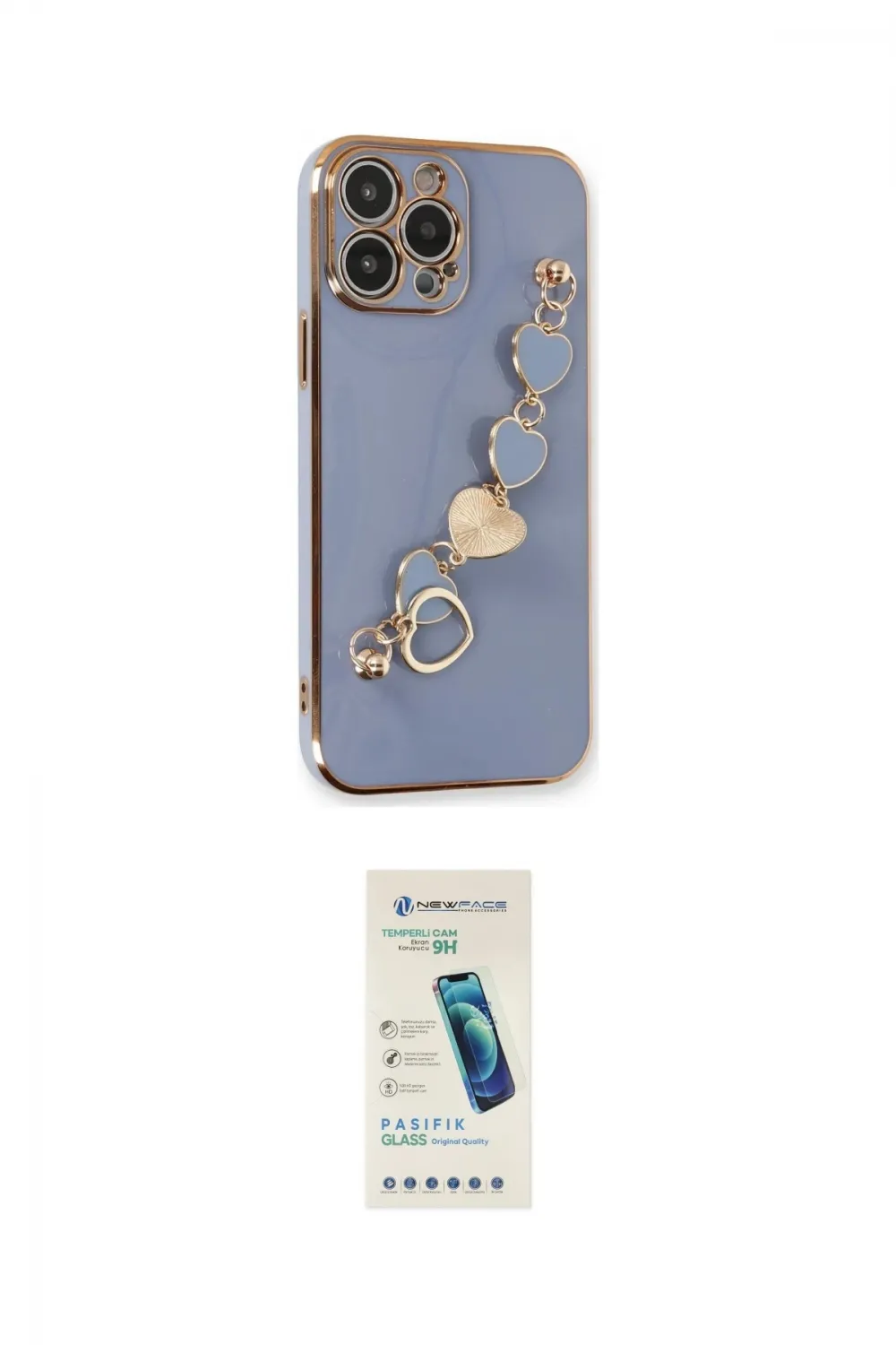 ieg™ iPhone 13 Pro Max Kılıf Nova Işık Prime - Şeffaf Pasifik Cam Ekran Koruyucu