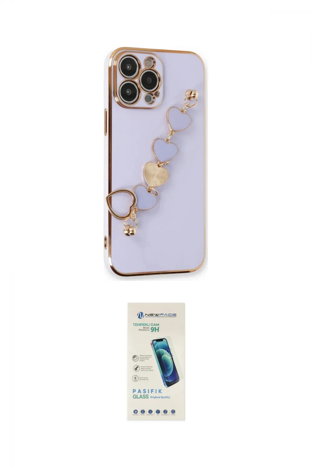 ieg™ iPhone 13 Pro Max Kılıf Nova Işık Prime - Şeffaf Pasifik Cam Ekran Koruyucu