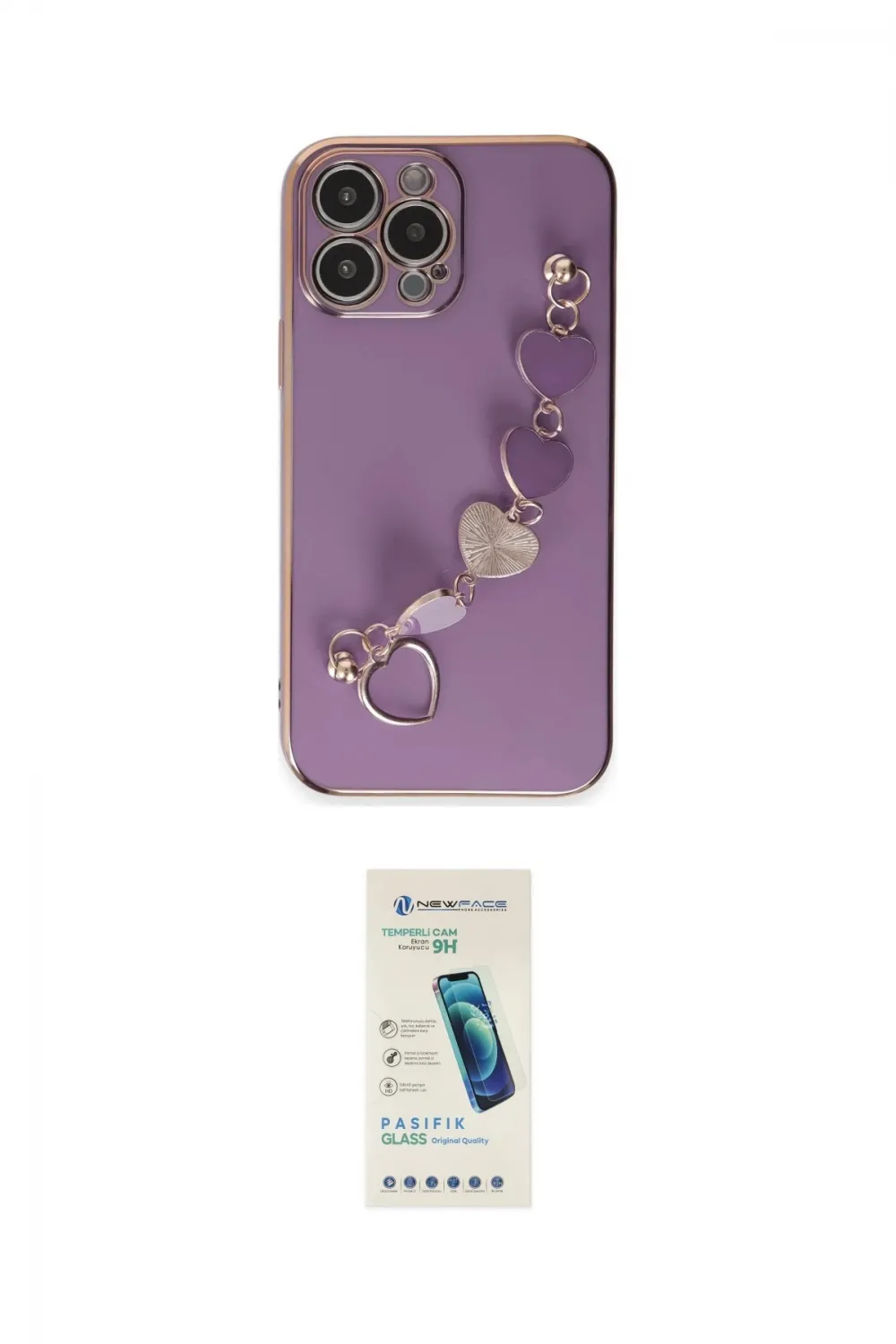 ieg™ iPhone 13 Pro Max Kılıf Nova Işık Prime - Şeffaf Pasifik Cam Ekran Koruyucu
